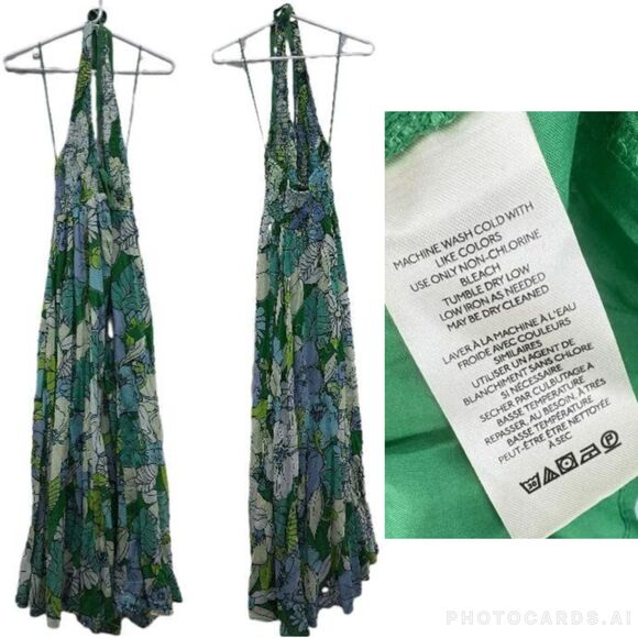 NWT Free People Bayside Florals Maxi Dress Size S - Picture 16 of 16